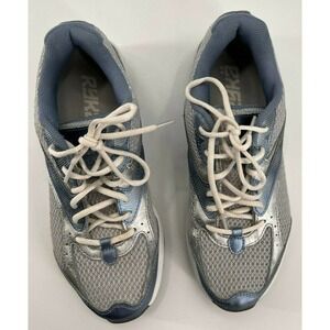Ryka Womens 8M Dash Blue Running Athletic Sneakers Trainers Low Top Lace Up Mesh
